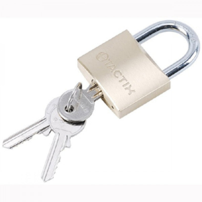 Tactix Padlock 40mm (1-5/8in) Brass