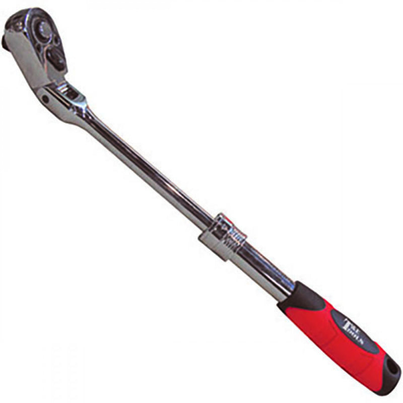 T&E Tools 1/2" Drive Flexi Head Extendable Ratchet