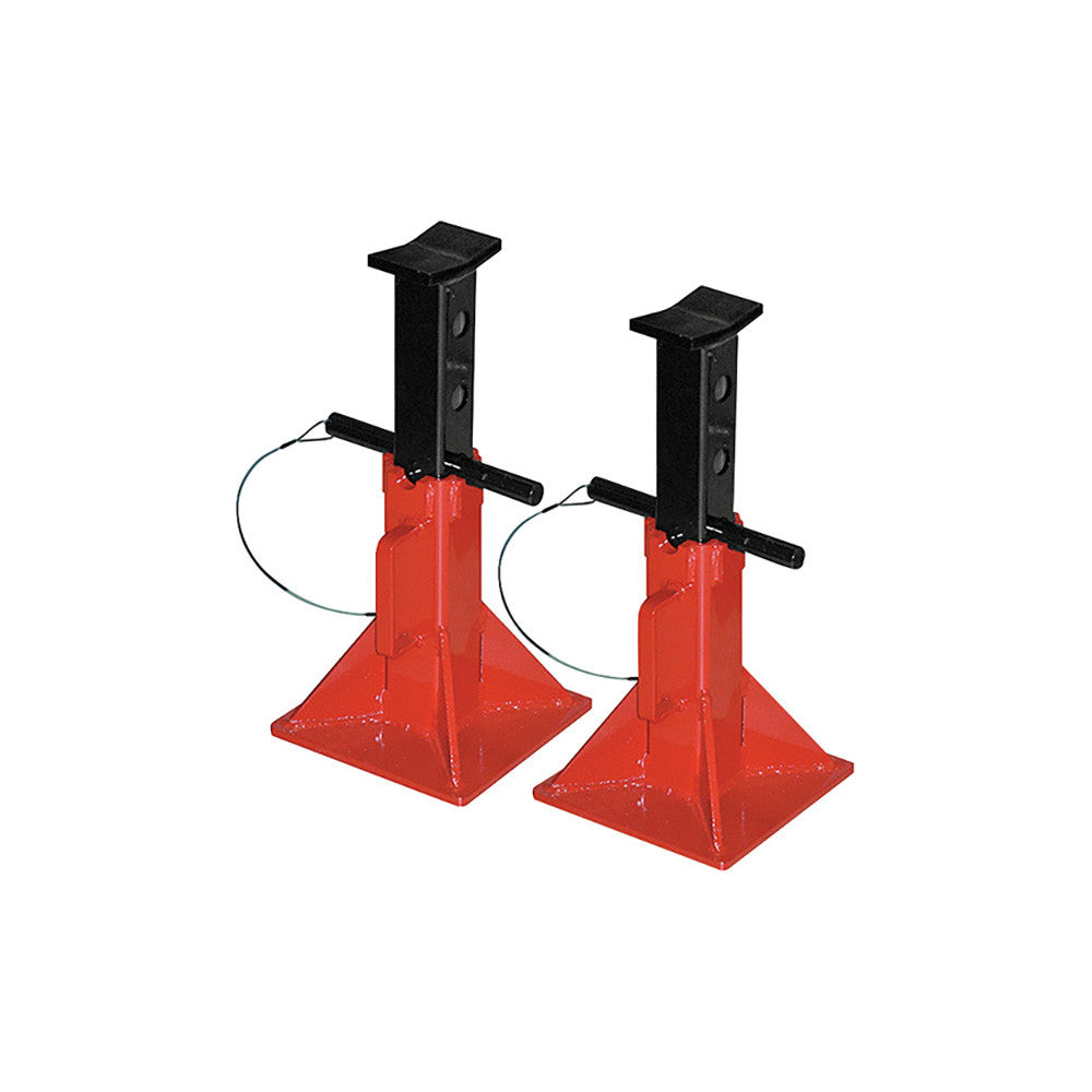 T&E Tools 22 Ton Jack Stand Pin Type (Pair)