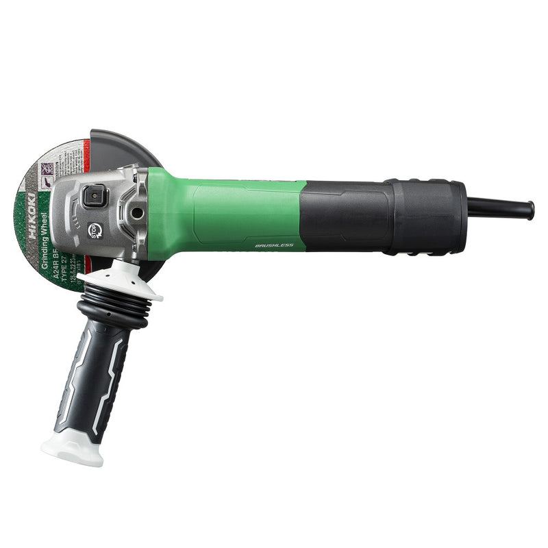 HiKOKI 125mm AC Brushless Grinder 1320W Paddle Slim Body