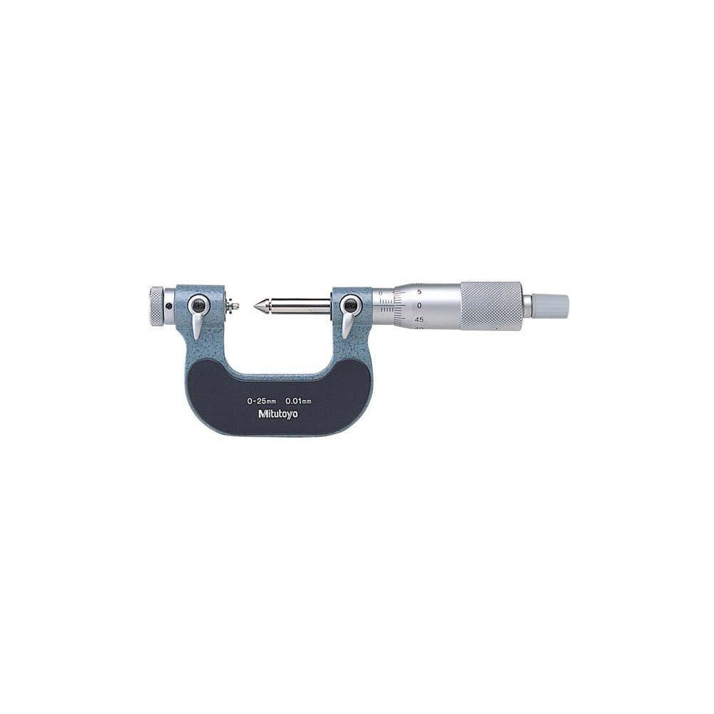 126-125 Mitutoyo Screw Thread Micrometer 0-25mm