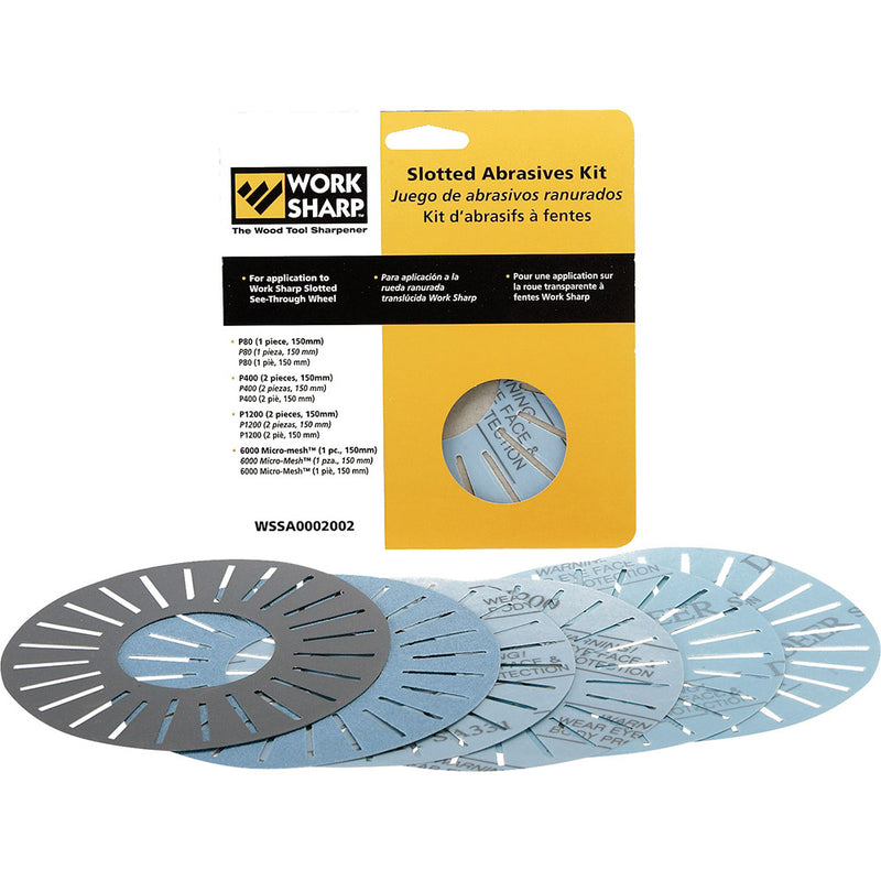 Worksharp Slotted Abrasive Kit For Ws3000