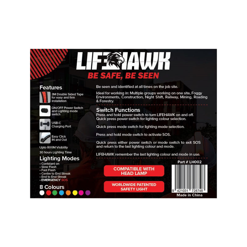 Lifehawk Life Saving LED Light Device