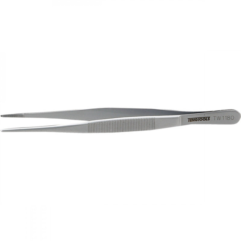 Teng Precision Tweezer 180mm Straight Serrated