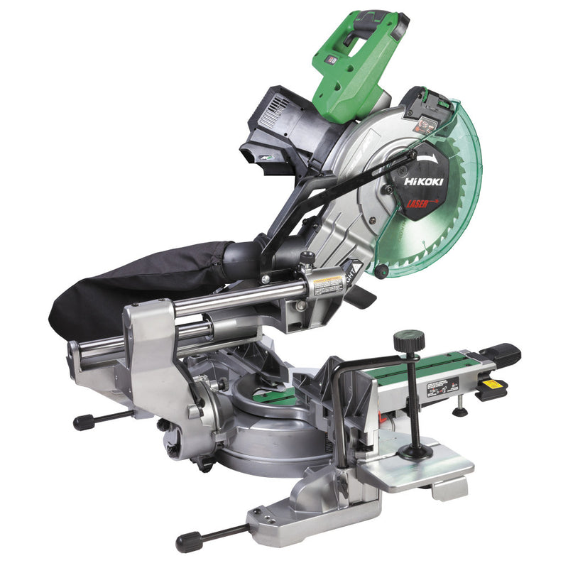 HiKOKI 36V Brushless 255mm Compound Mitre Saw - C3610DRA(H4Z)