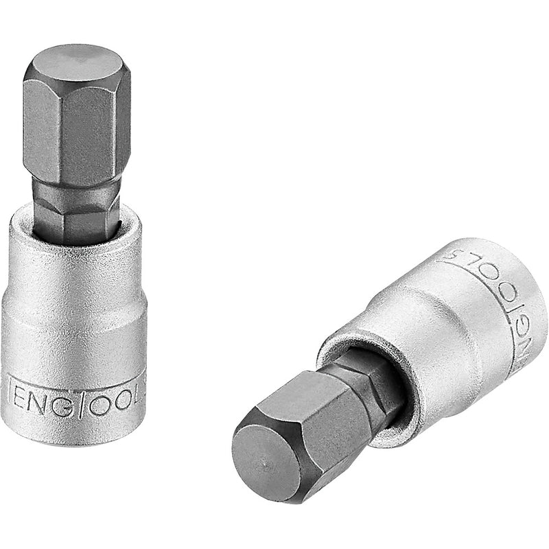 Teng 1/4in Hex Bit Socket Metric 8mm