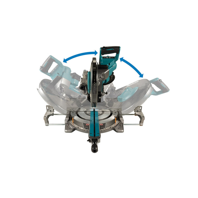 MAKITA 40Vmax XGT Brushless 305mm (12") Slide Compound Mitre Saw - KIT