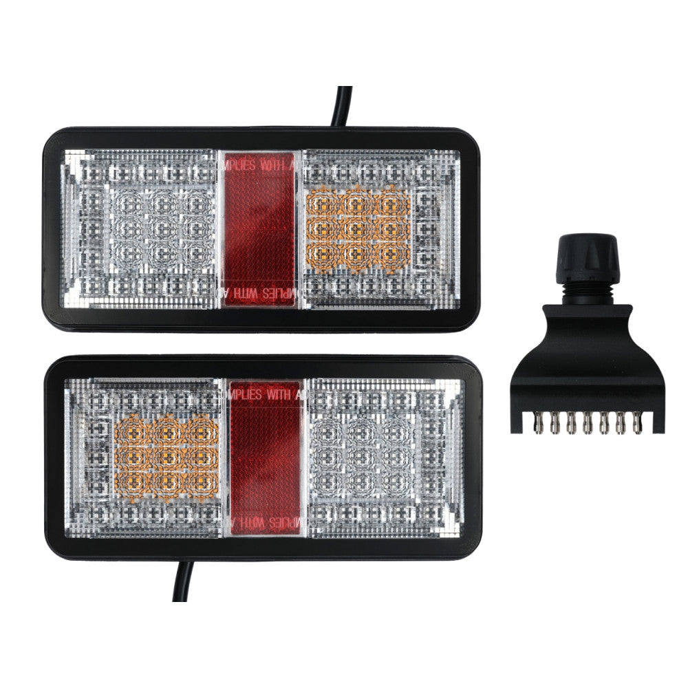 RectangularLED Multi Volt Submersible Combination Light Kit