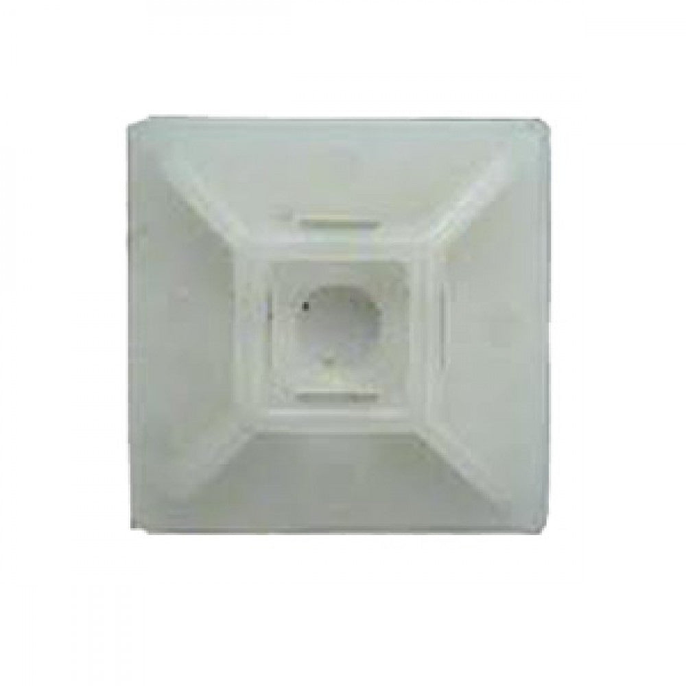 Isl 19 x 19mm Cable Tie Mounting Base - Natural -