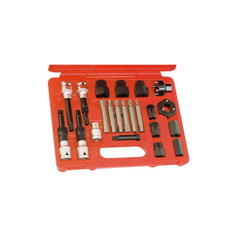 T&E Tools 22 Piece Alternator Insert Bit Service Set