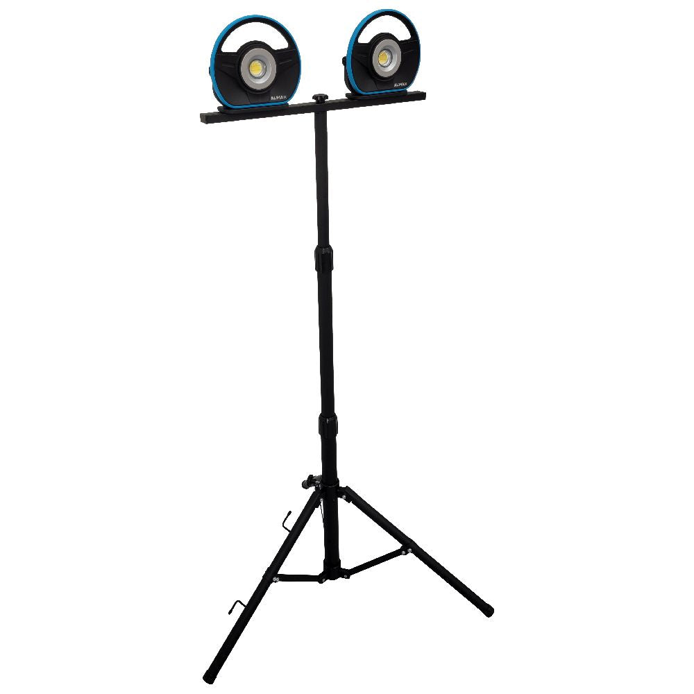 Twin 10W LED Work Lights On Stand
