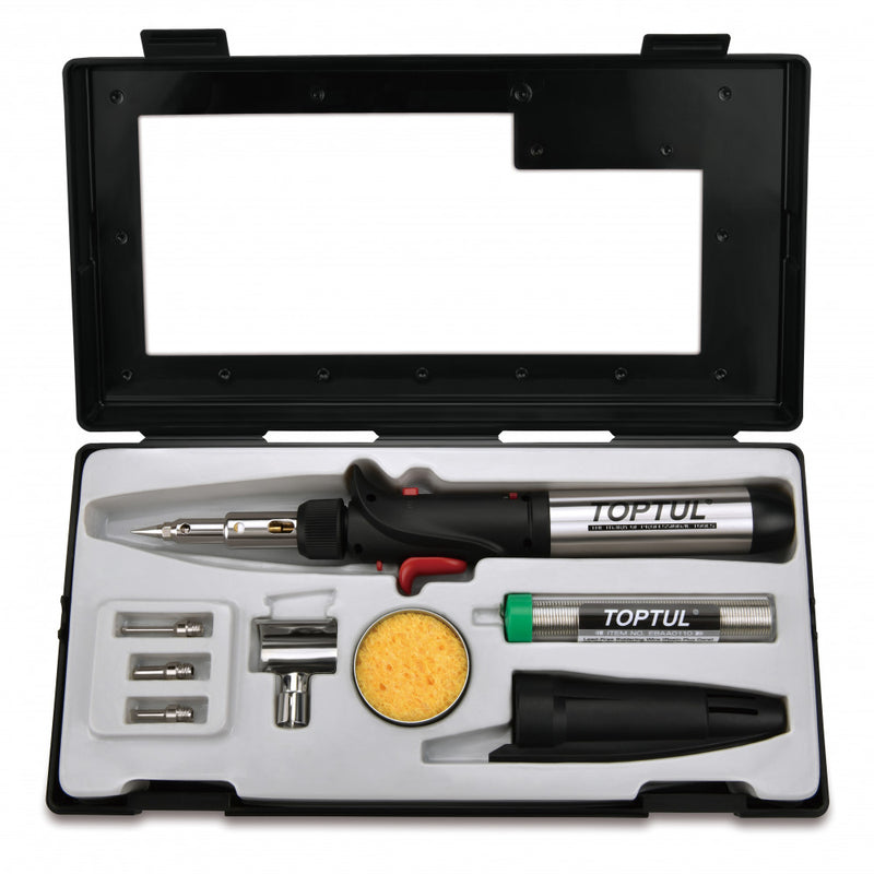 Toptul Gas Soldering Iron Set