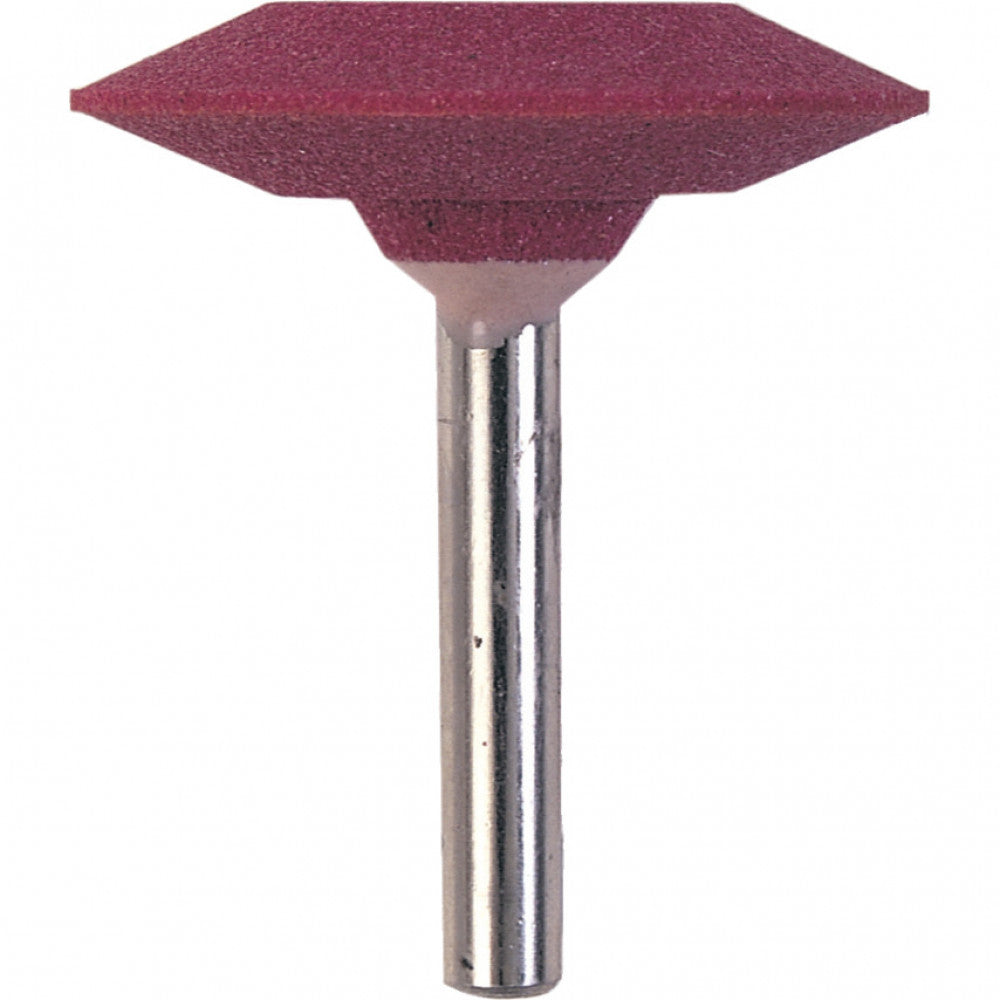 A37 Mounted Point PA60PV Pink Aluminium Oxide 6mm Shank For Steel & Iron