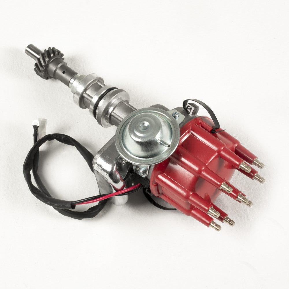 AFTERBURNER Distributor Ford 351C Vacuum Advance Red Cap#1254V