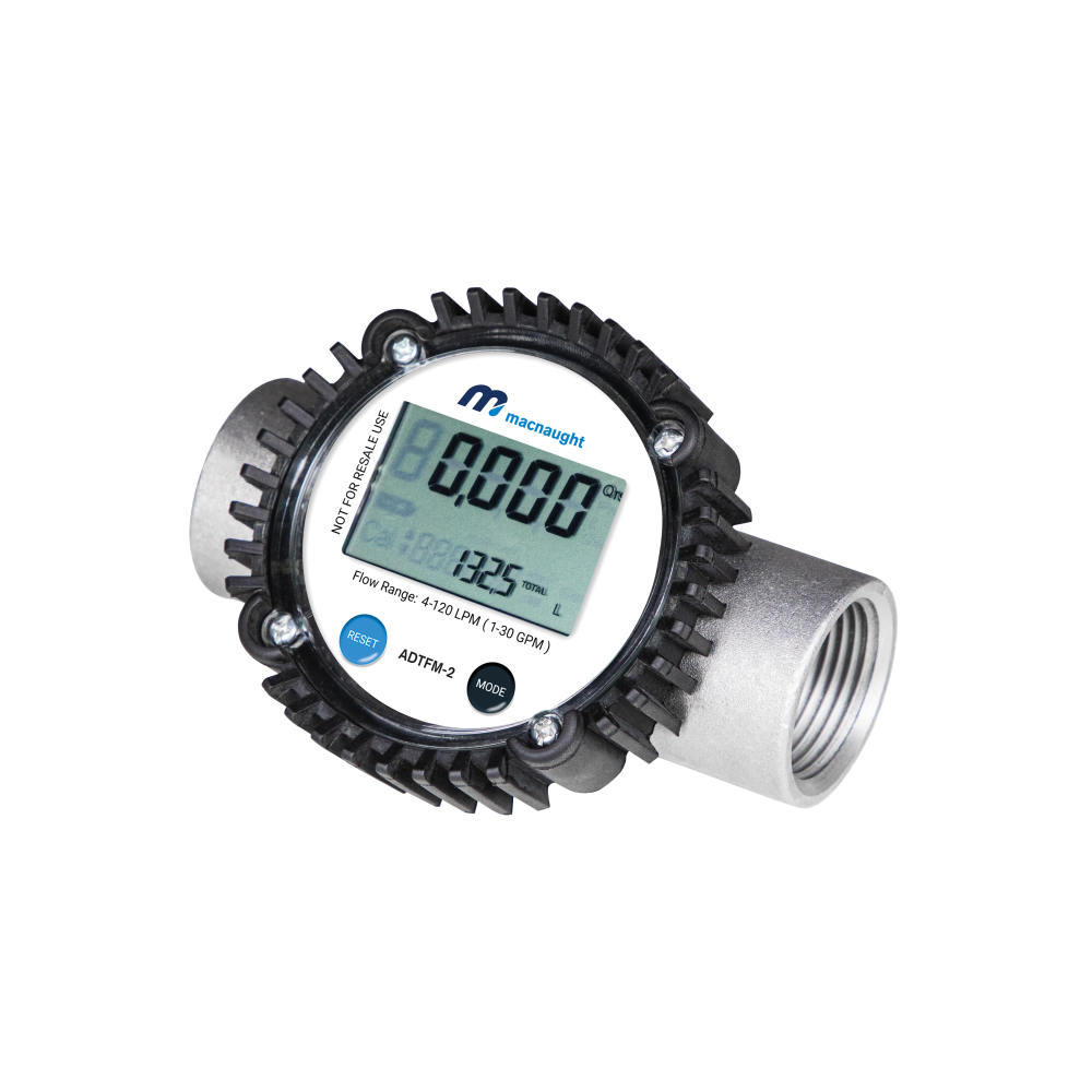 1" Turbine Diesel Meter With Male 2 Male Adaptor