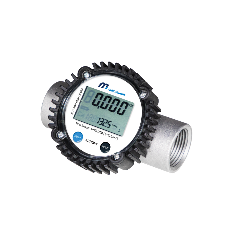 1" Turbine Diesel Meter With Male 2 Male Adaptor