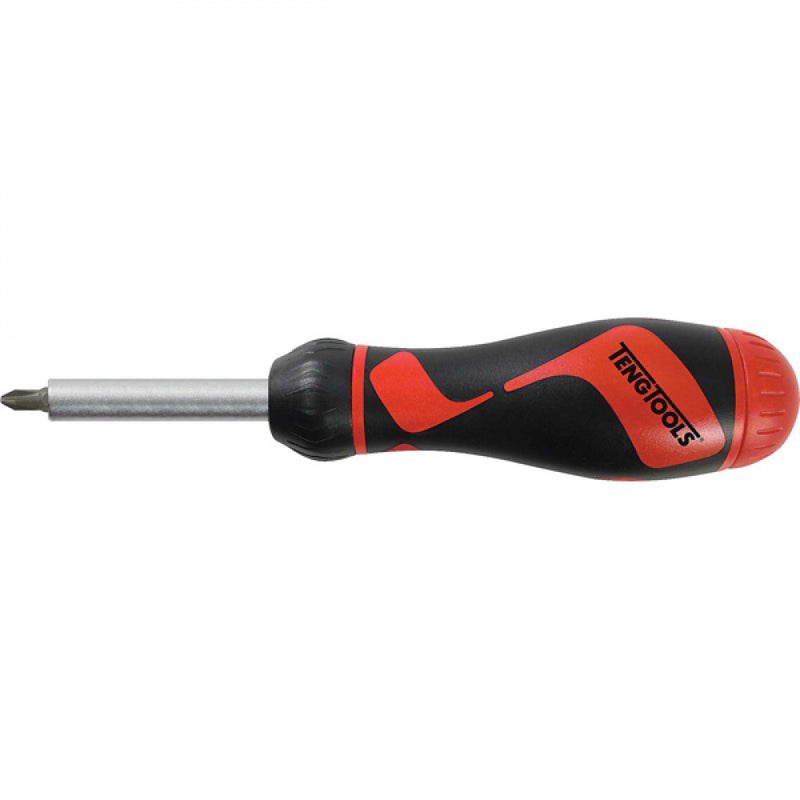 Teng 8Pc Md Ratcheting Bits Screwdriver