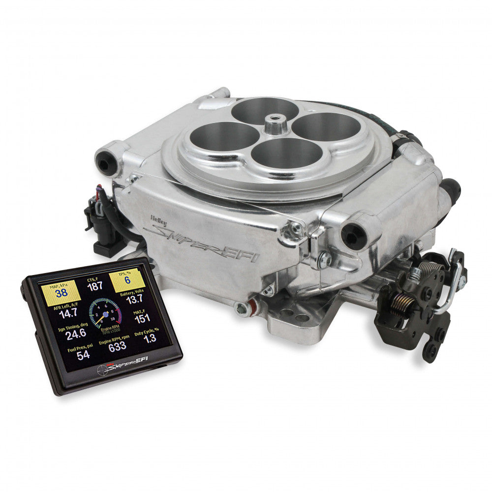 HOLLEY SNIPER EFI SELF-TUNING KIT - SHINY FINISH #550-510