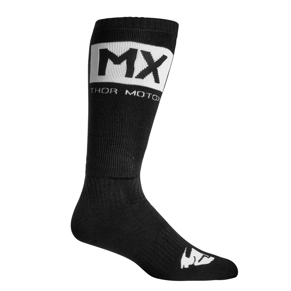 Socks S22 Thor MX Black/White Size 10-13