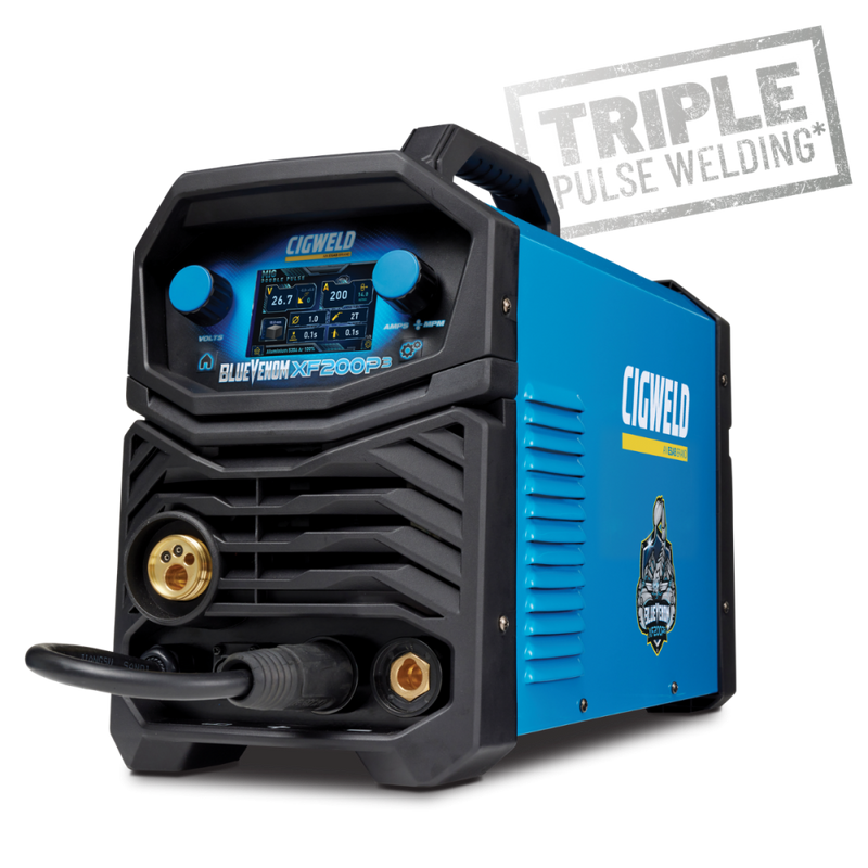 CIGWELD BLUE VENOM  XF200P3 MULTI PROCESS WELDER W1400200