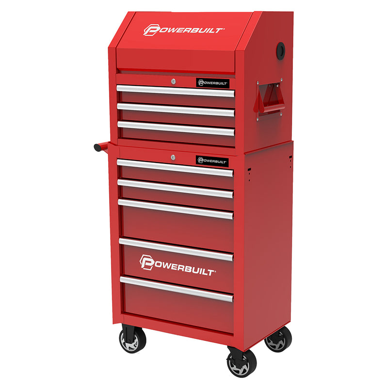 Powerbuilt 8Dr Professional Tool Chest & Roll Cabinet Combo