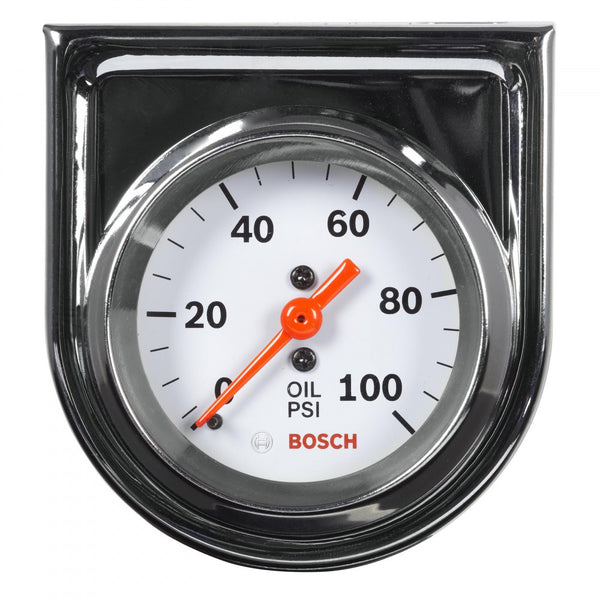 Bosch Chrome Oil Pressure Gauge 2" #8206