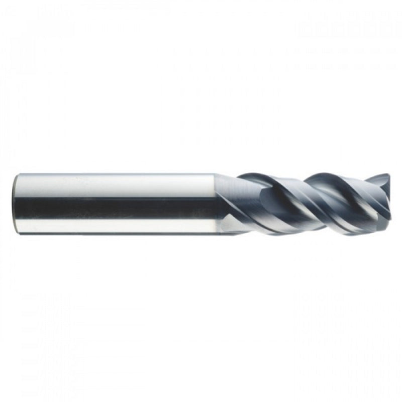 4mm SER 33MCR 3 Flute AlTiN Carbide Endmill 0.3mm CR 12x57