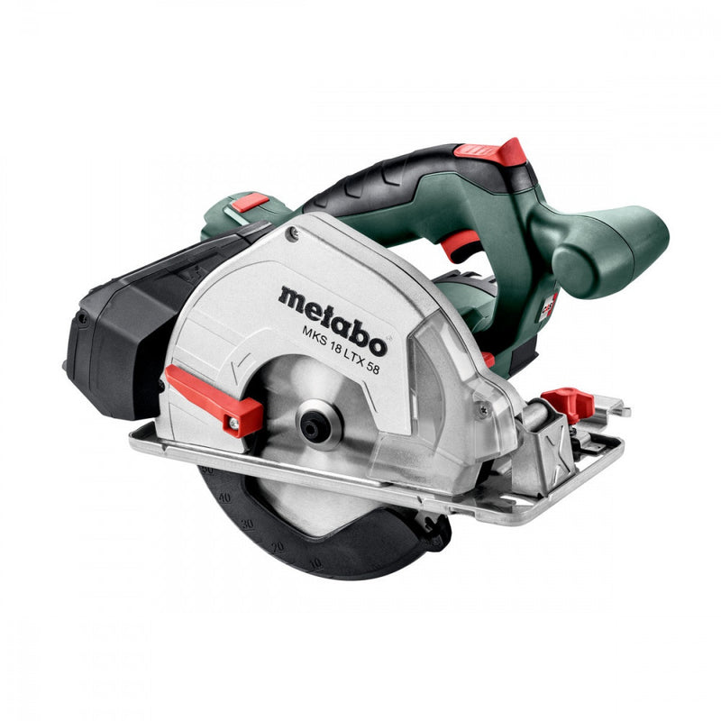 Metabo 18V 165mm Metal Circular Saw 58mm Cutting Depth 3600 Rpm  - MKS18LTX58