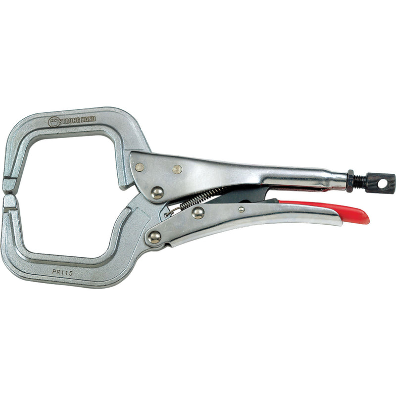 Stronghand Locking C-Clamp (Oal 280mm Swivel Pad)