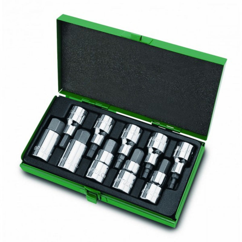 Toptul 1/2" Drive Hex Bit Socket Set 10 Pieces