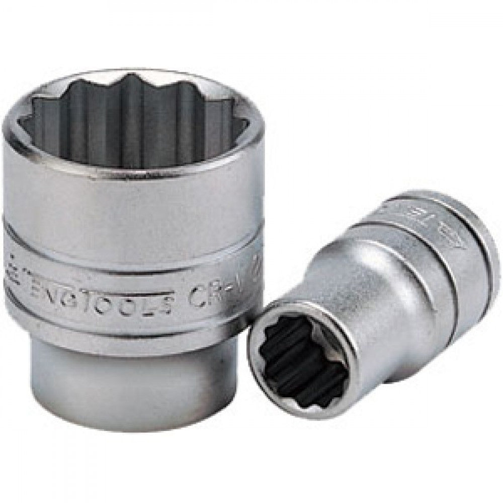 Teng 1/2in Dr. Socket 1-1/8in 12Pnt