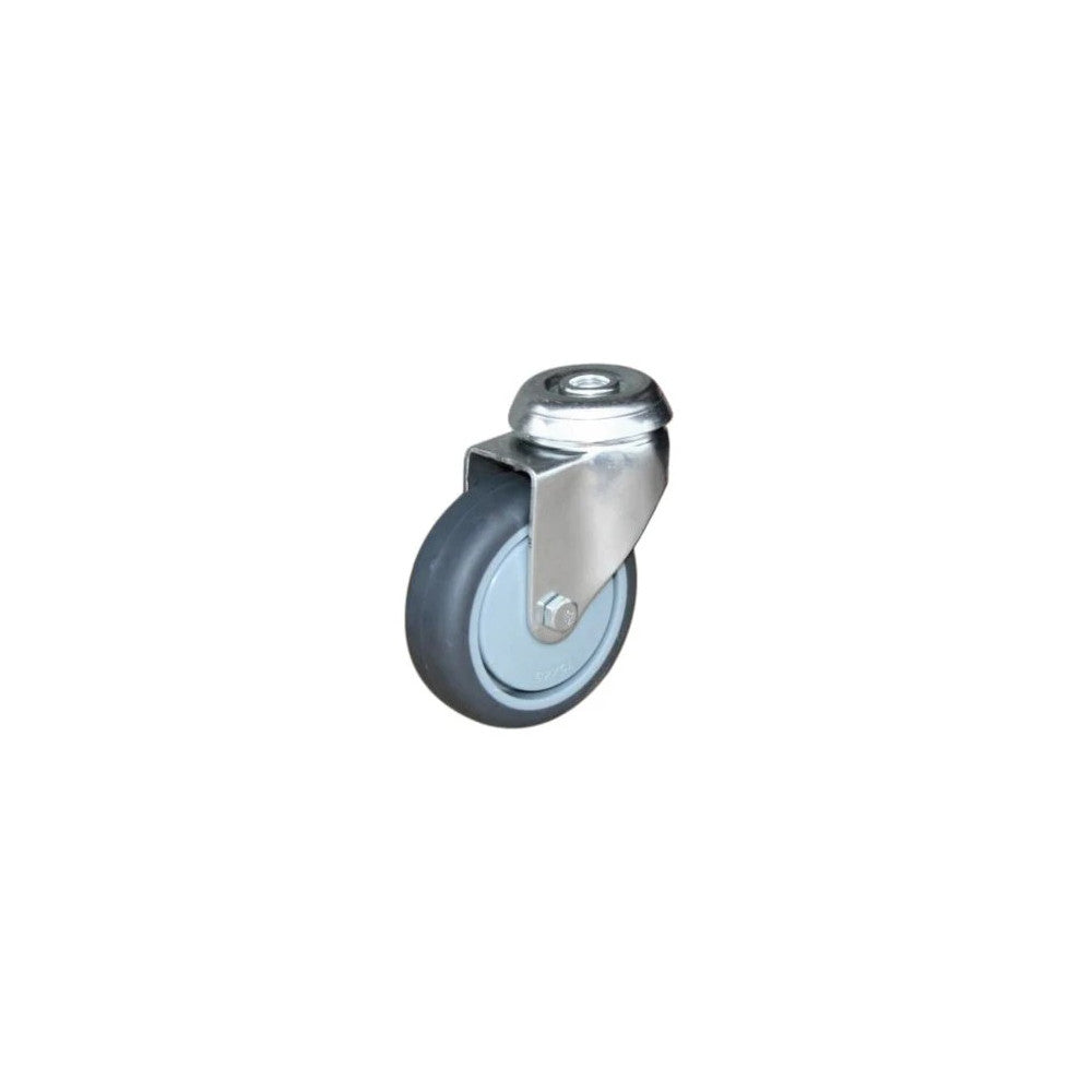 Light Duty Swivel Castor With Bolt Hole Fitting 75mm