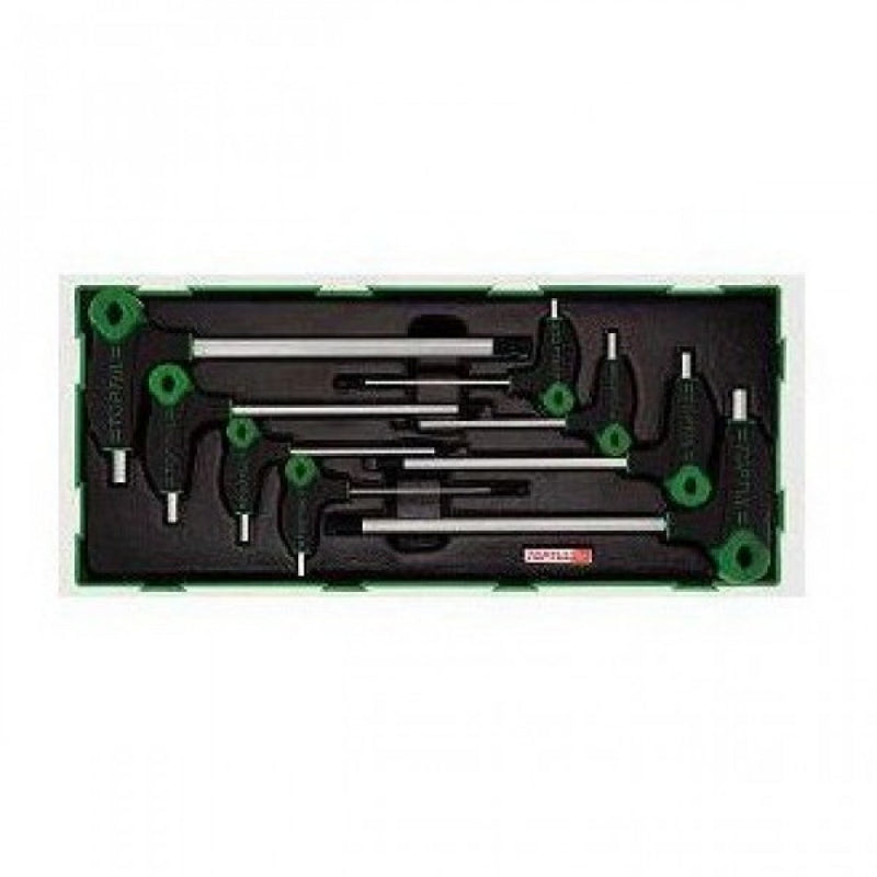 Toptul L- Type Ball & Hex Key Wrench Set 8pcs