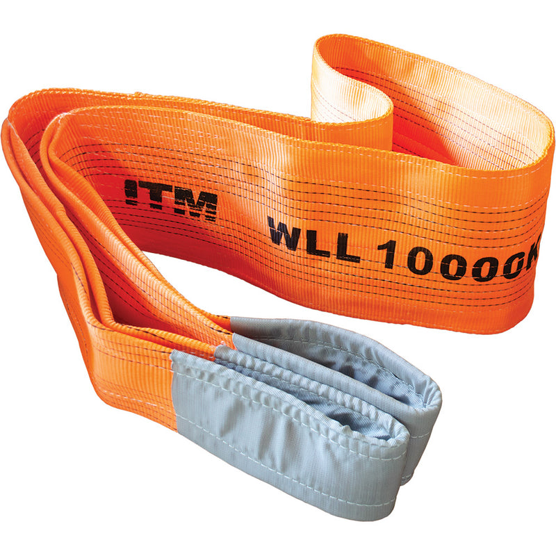 ITM Flat Web Lifting Sling - 10Ton - 10M Length