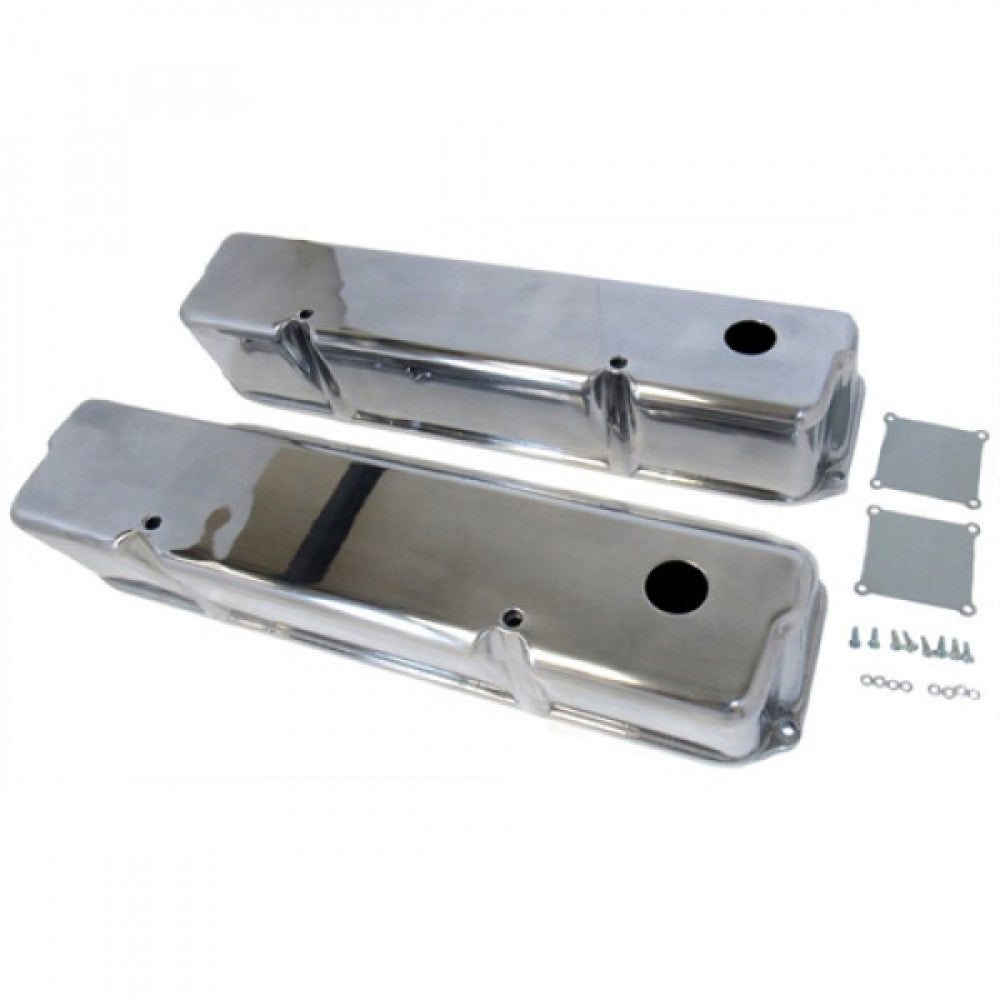 RPC FORD 351C CHROME TALL V/C WITH HOLE #6188