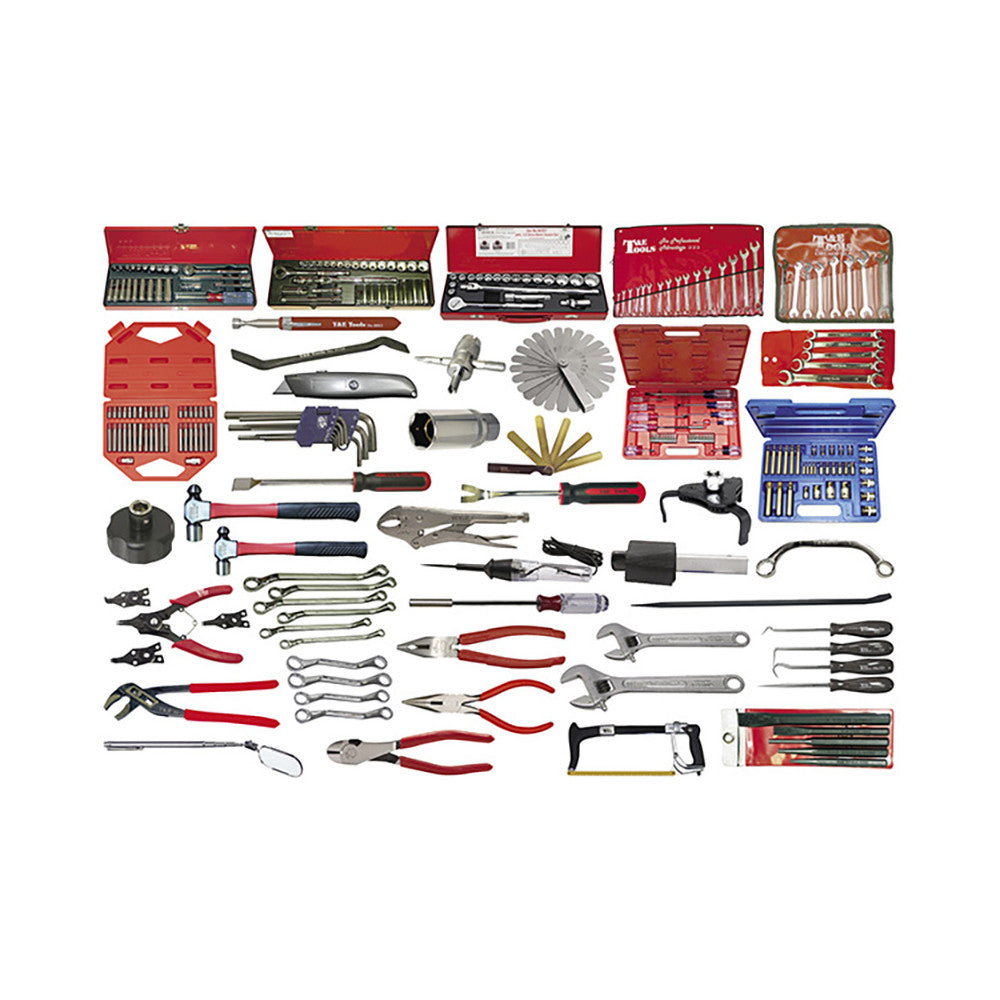 T&E Tools 332-Pc. Mechanic's Pro Tool Kit (Tools Only)