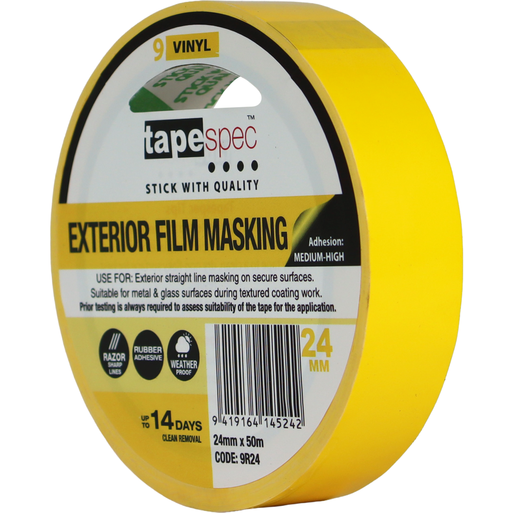 Versatile Vinyl Exterior UPVC Tape 24mm x 50m 9R24