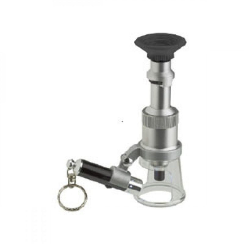 Limit Mini Microscope 20 x Mag. W/ Led Lighting**