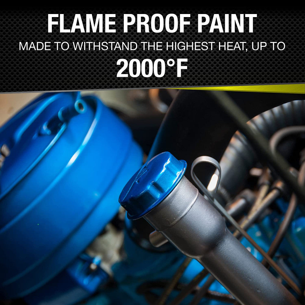 VHT Flameproof Coating Very High Heat Flat Aluminum#VHT-117