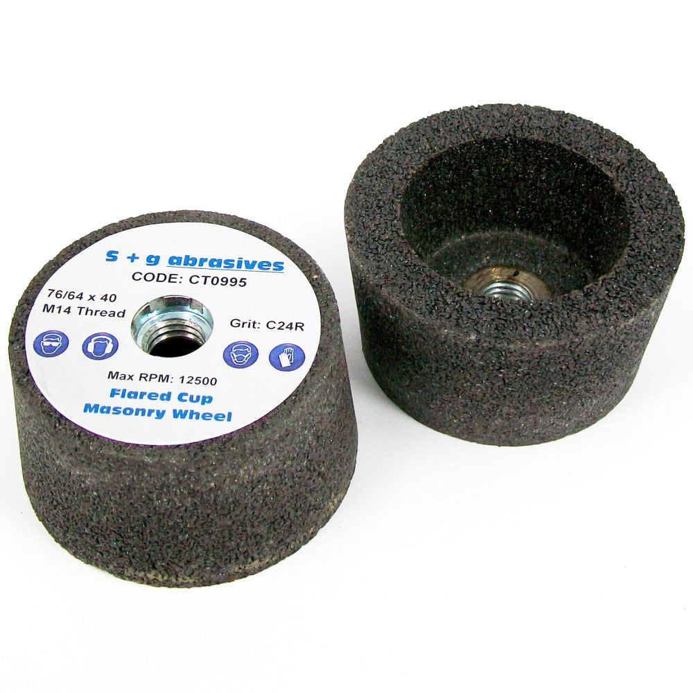 Masonry Cup Grinding Wheel 76mm C24R