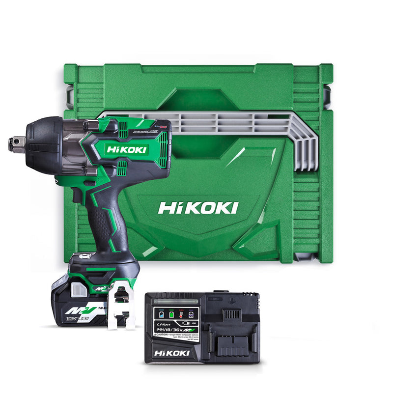 HiKOKI 36V 1100nm 3/4inch Impact Wrench Kit - WR36DA(GPZ)