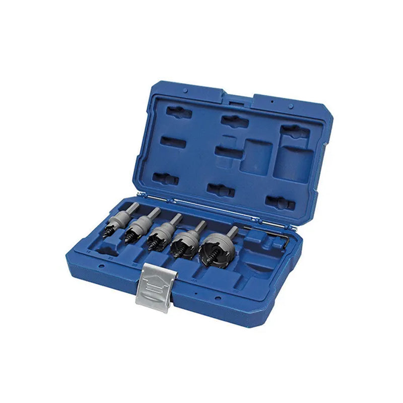 Holemaker 5 Piece TCT Holesaw Set, 4.5mm Depth