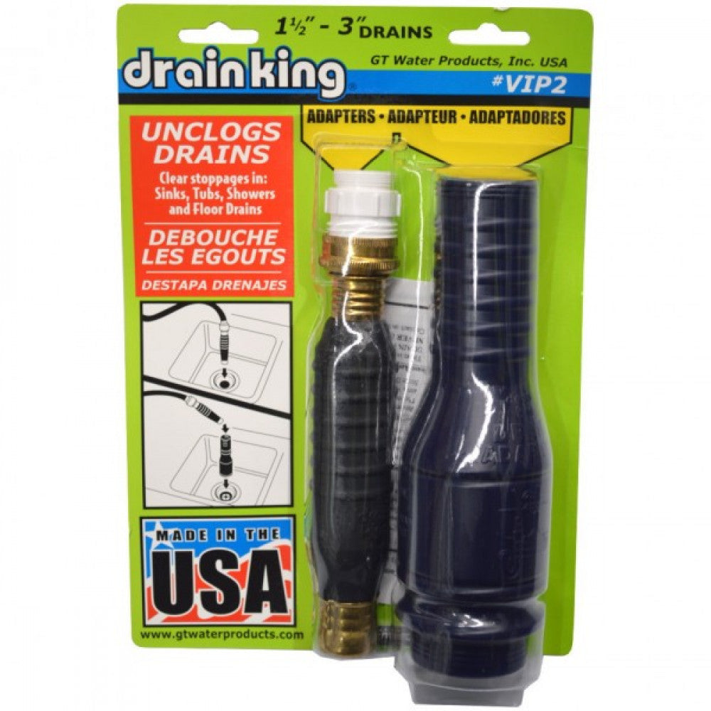 Water Pulse Drain Cleaning Kit #VIP2 40-75mm Pipes