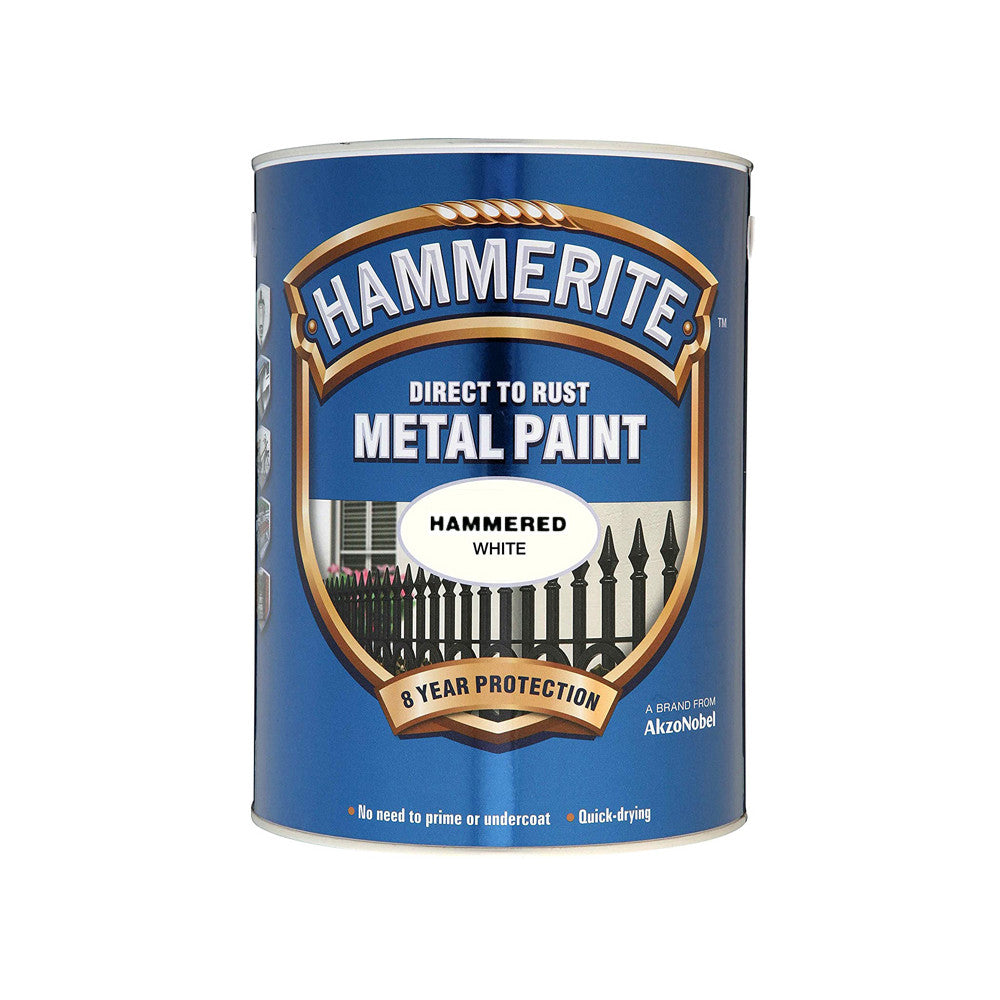 Hammerite Hammered White 2.5Litre