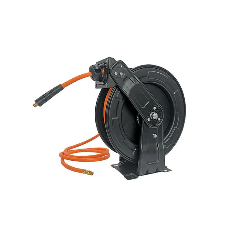 Itm Steel Retractable Air Hose Reel W/10mmx20m Hyb