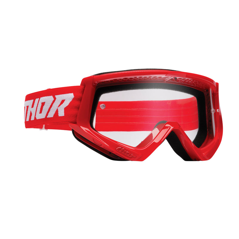 Thor MX Goggles S22 Youth Combat Red/White