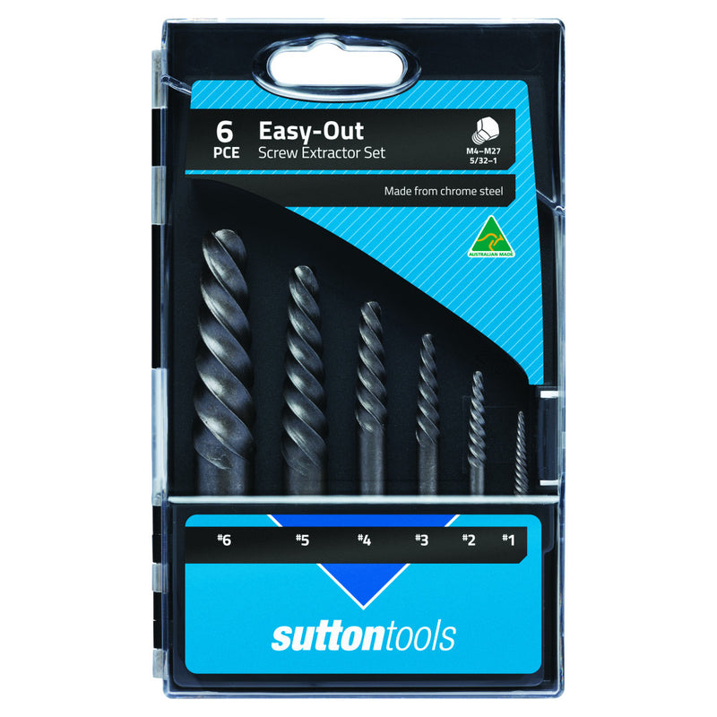 6pce S15A Screw Extractor Set Sutton