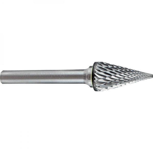 Carbide Burr 3/8 x 3/4in x 1/4in Cone Shape Dc