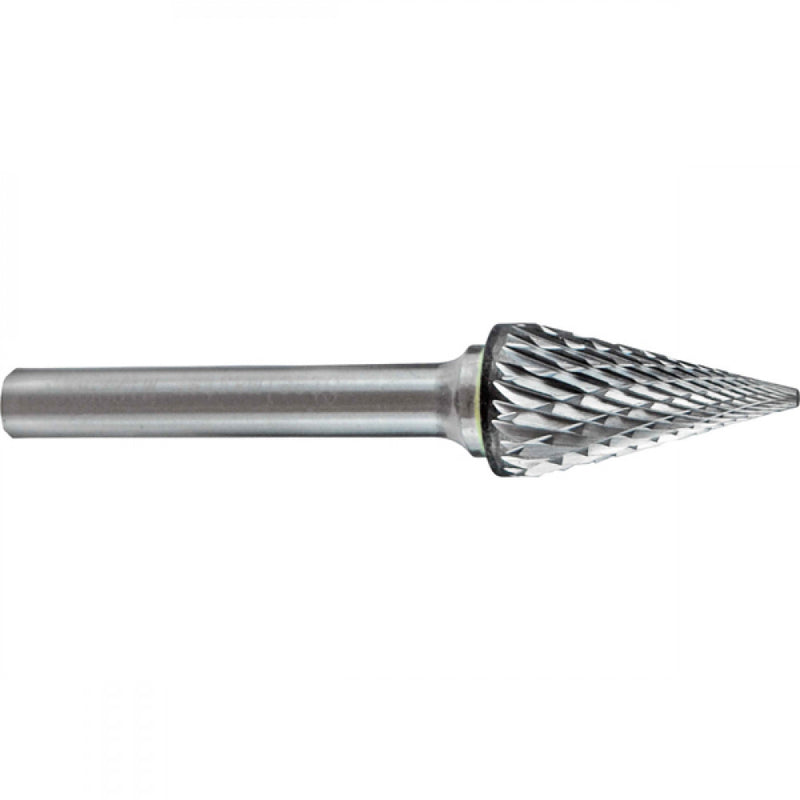 Carbide Burr 1/2 x 1in x 1/4in Cone Shape Dc