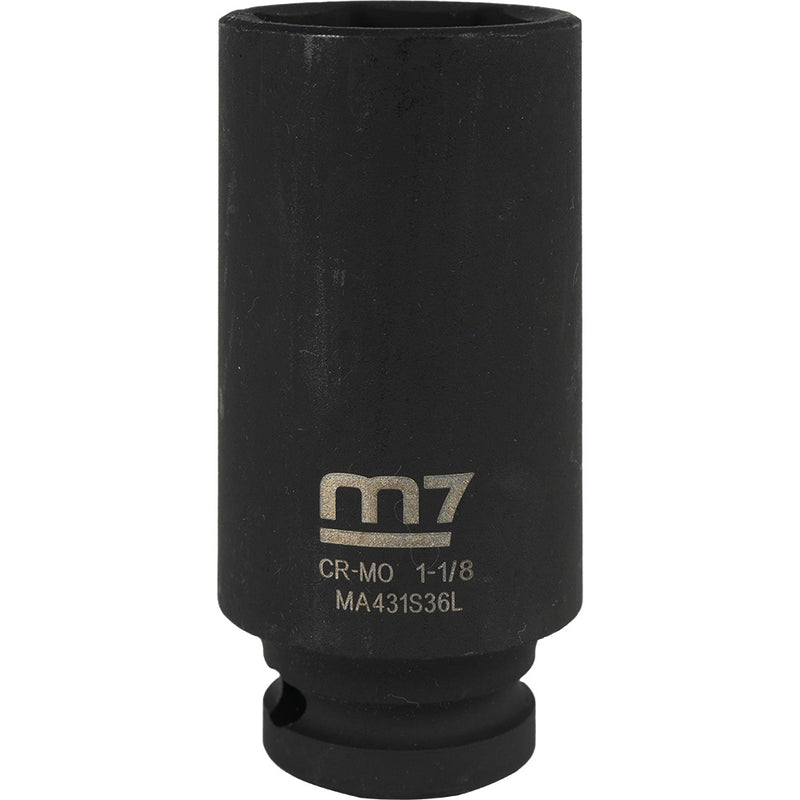 M7 Deep Impact Socket 1/2in Dr. 1-1/8in